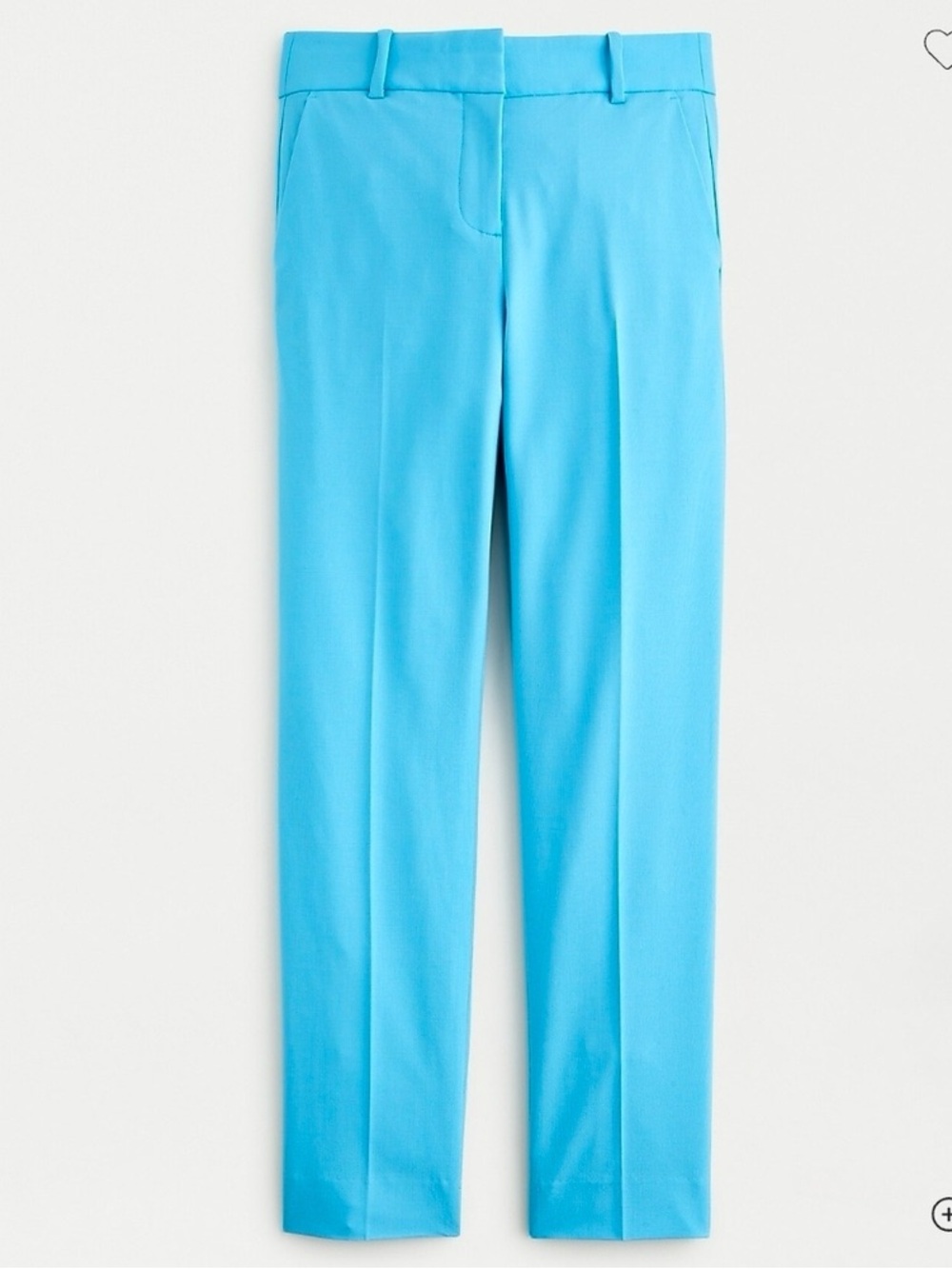 J.Crew Tollegno 1900 Italian Stretch Wool Cameron Slim Ankle Pant 12 Monaco Blue - Picture 2 of 9